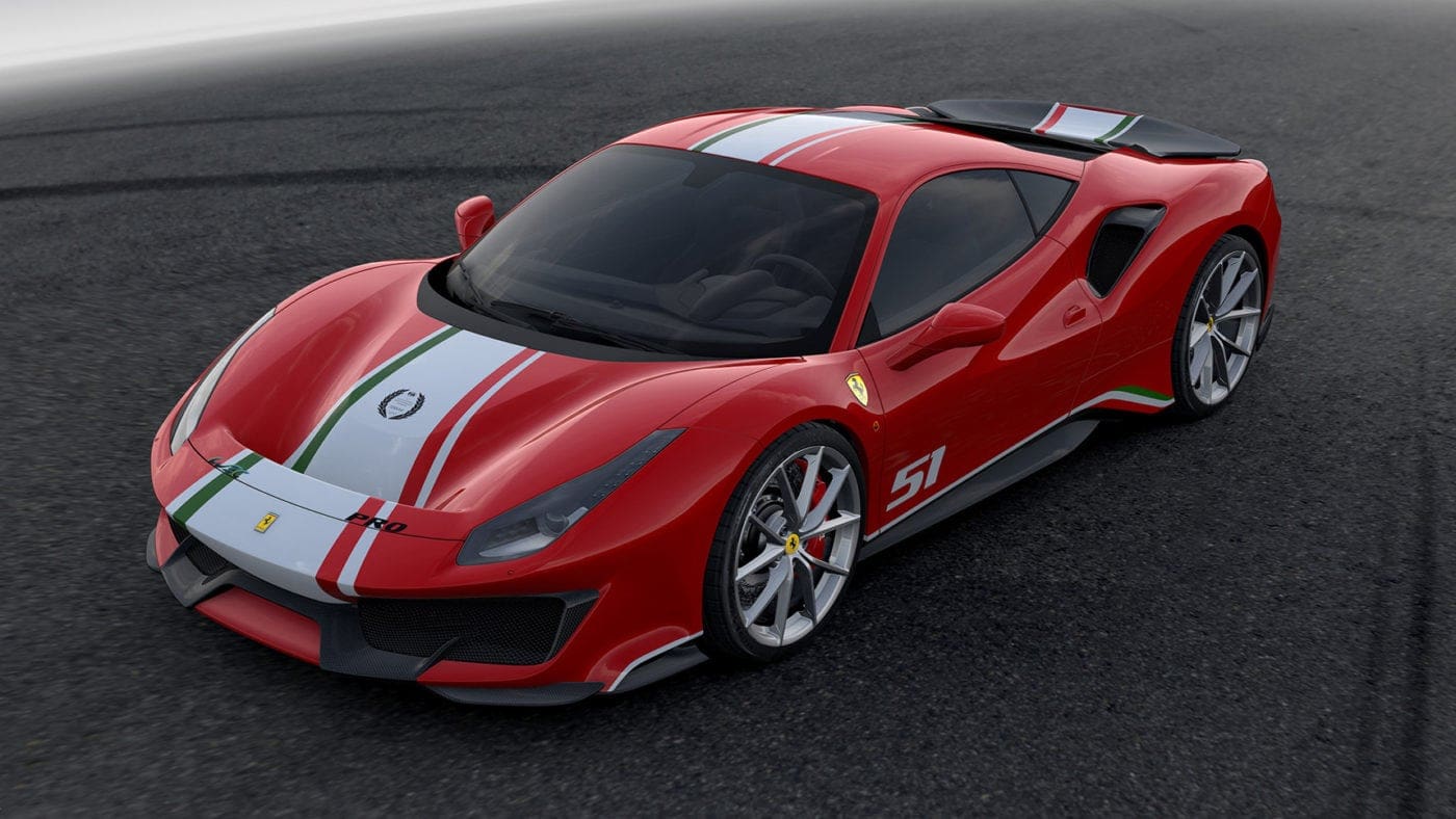 Ferrari 488 Pista Tailor Feature