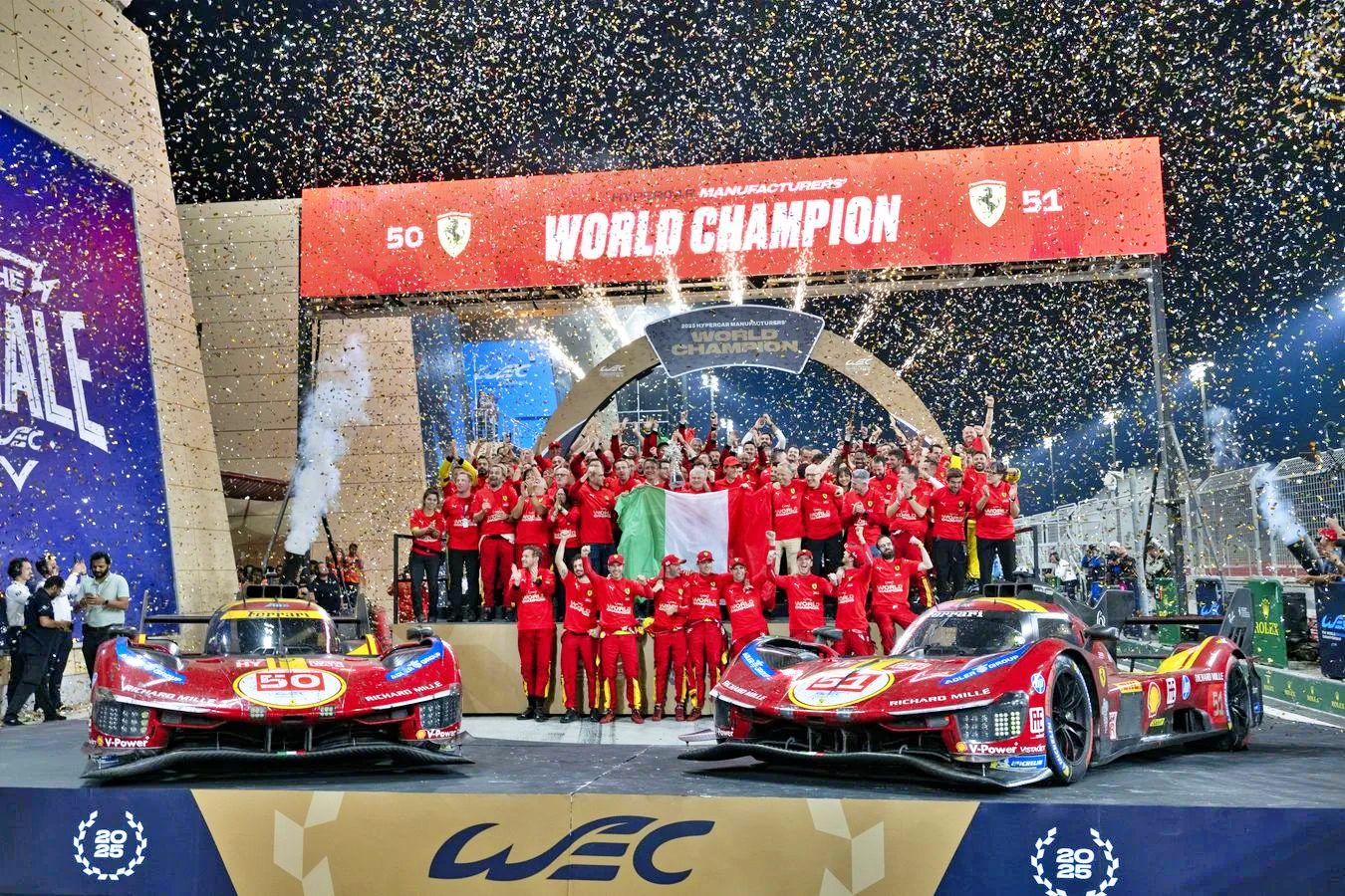 Ferrari Clinches 2025 World Endurance Championship at Season Finale in Bahrain-4