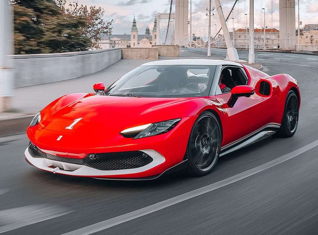 Ferrari's New 296 GTB Honors Michael Schumacher With A Matching