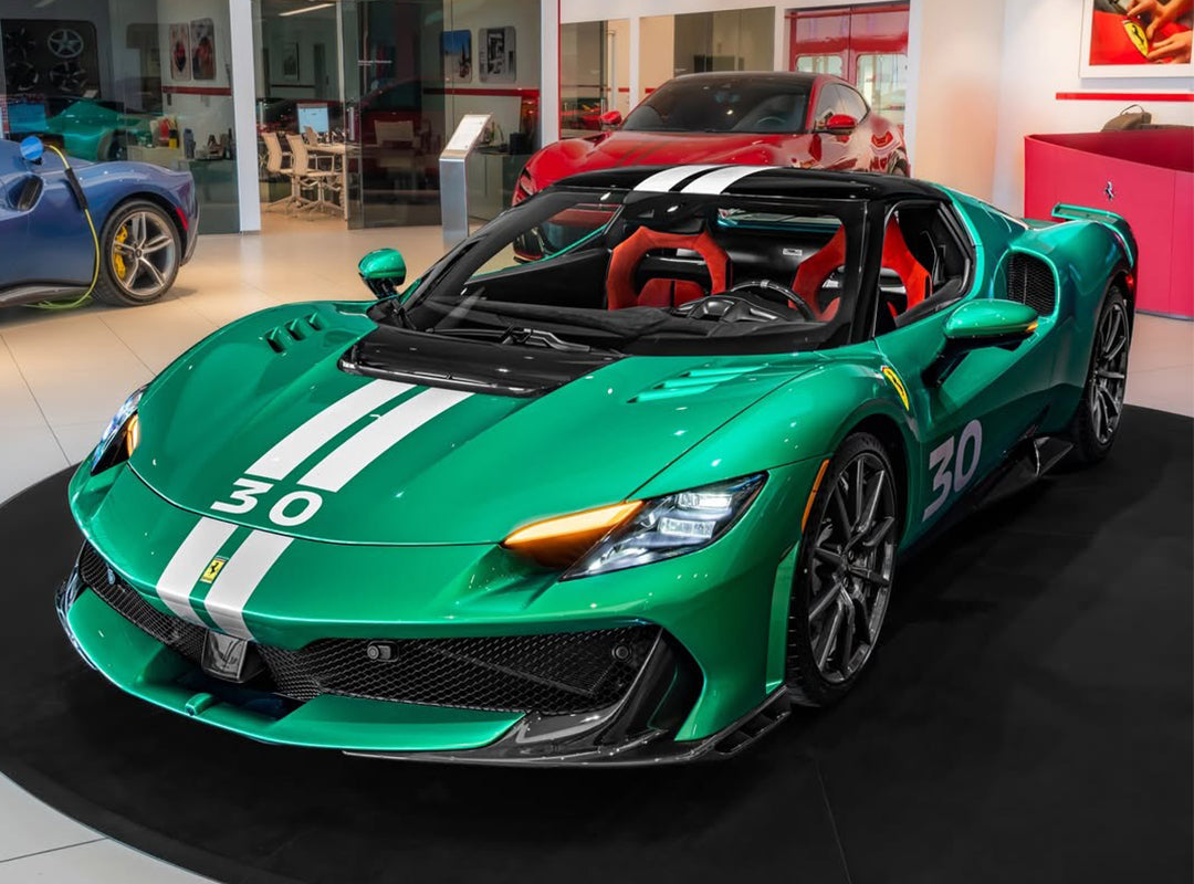 Ferrari of San Antonio Delivers a 296 Speciale Finished in Verde Nürburgring