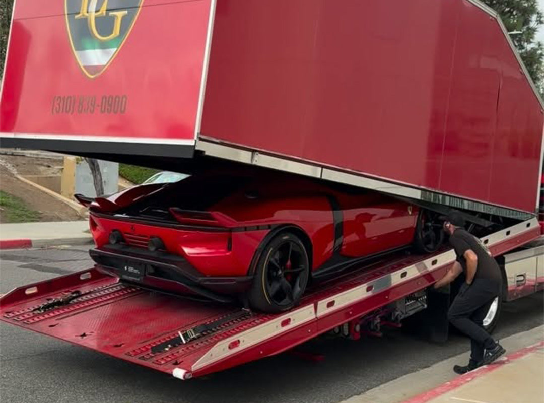 Ferrari Collector David Lee Takes Delivery of the First 849 Testarossa in the U.S.