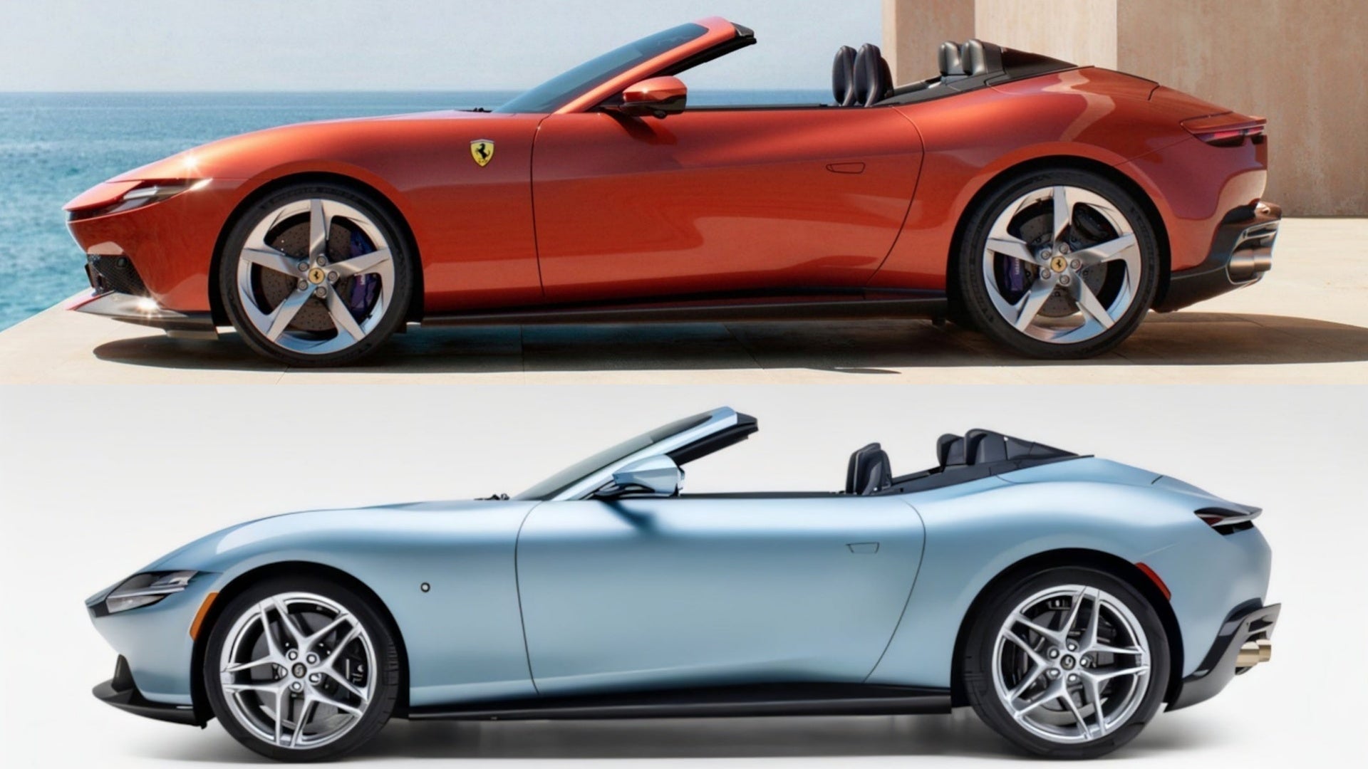 Ferrari Amalfi Spider Vs. Ferrari Roma Spider