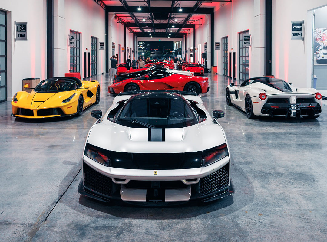 One of the Most Incredible Lineups of Ferraris You'll Ever See