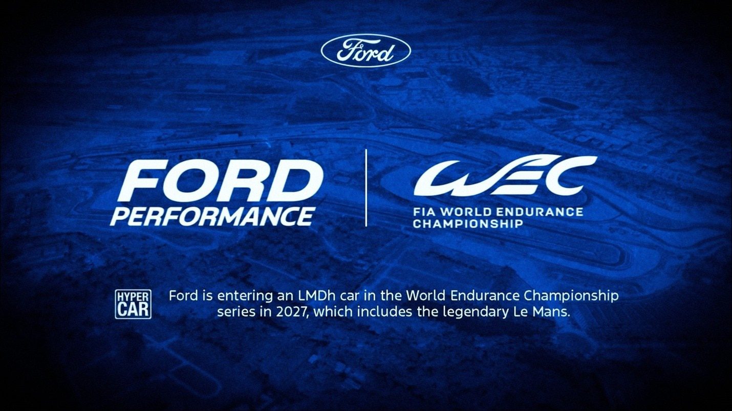 Ford proudly announces its entry into the 2027 World Endurance Championship, showcasing an innovative LMDh car and marking a triumphant return to Le Mans.