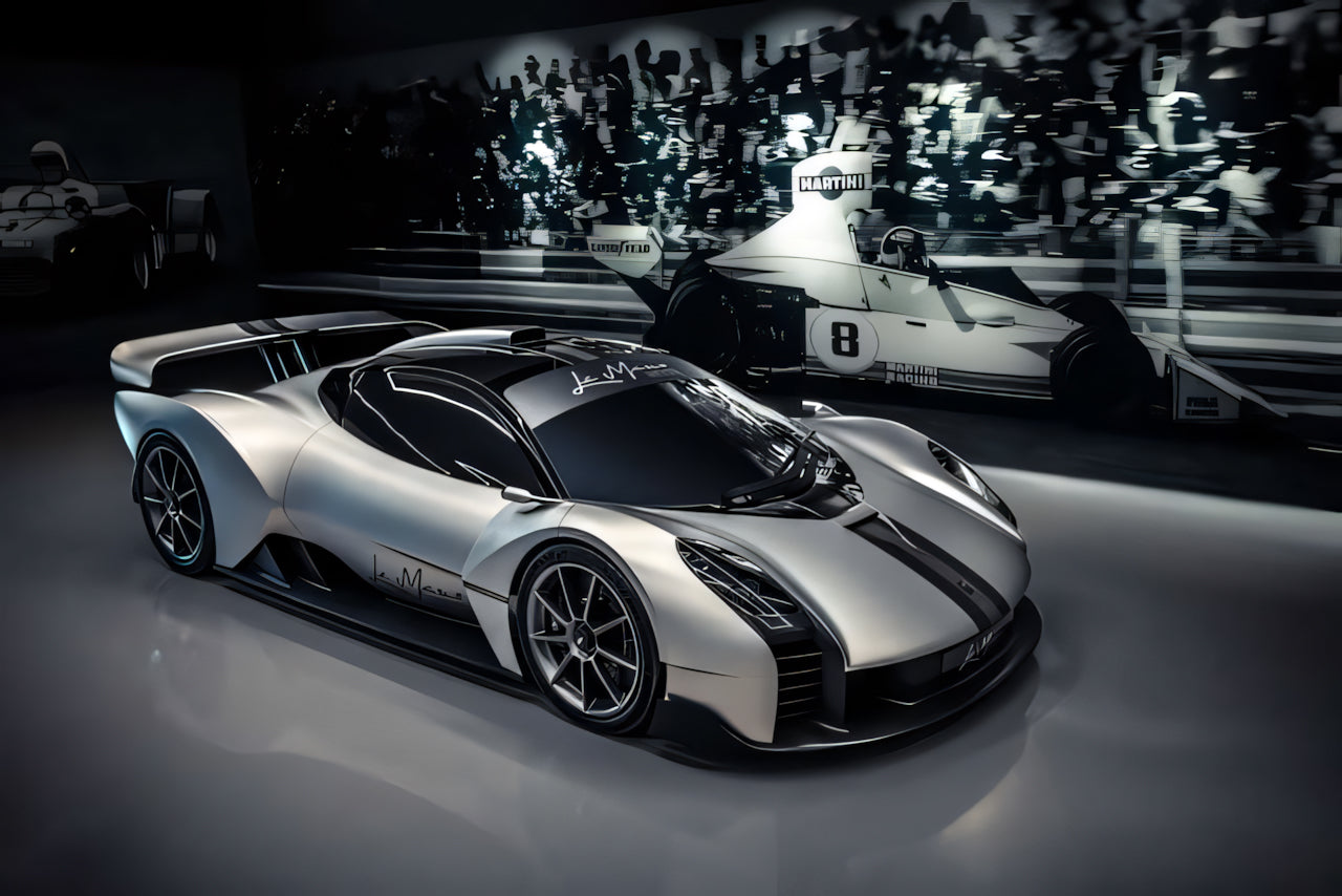 Gordon Murray Reveals New Le Mans GTR Livery at Rétromobile