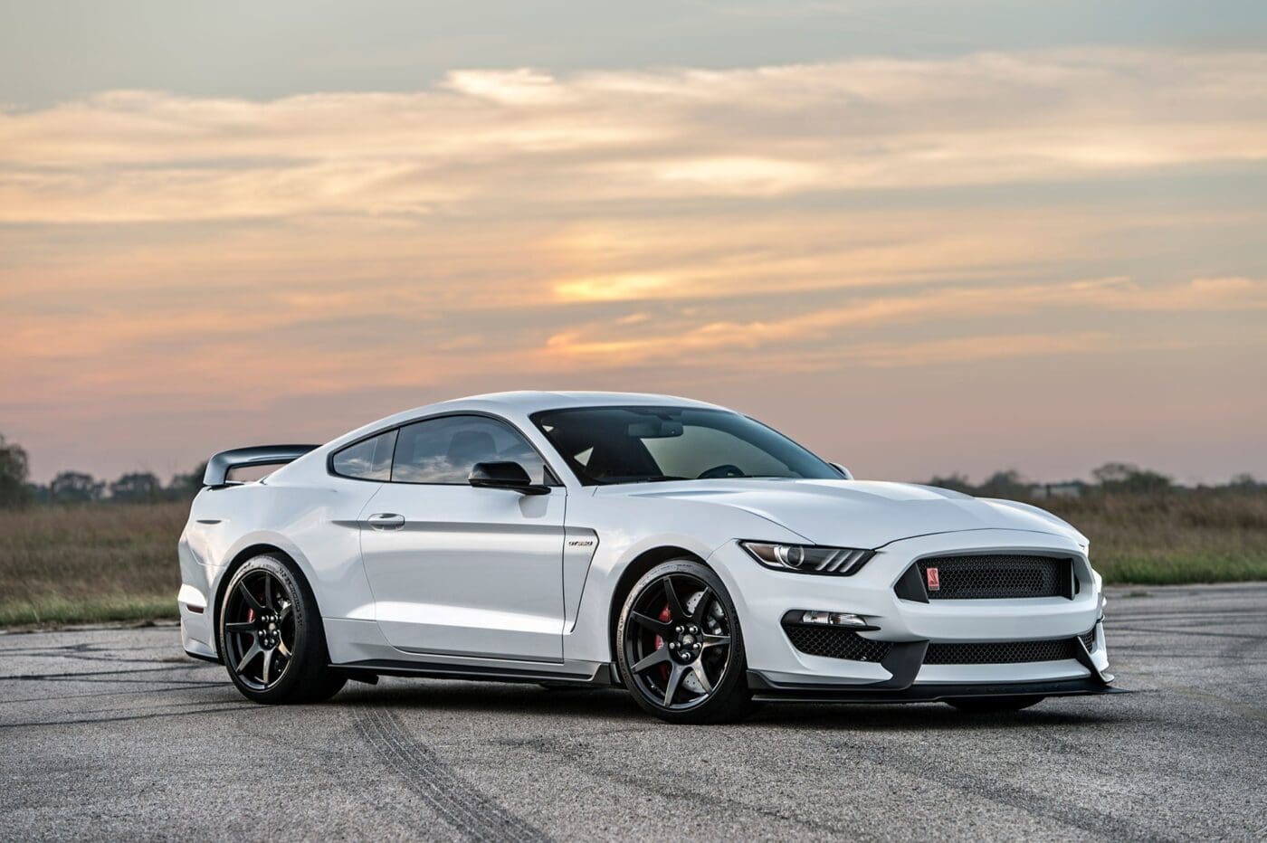 GT350R Mustang White Sunset by DP 21 min