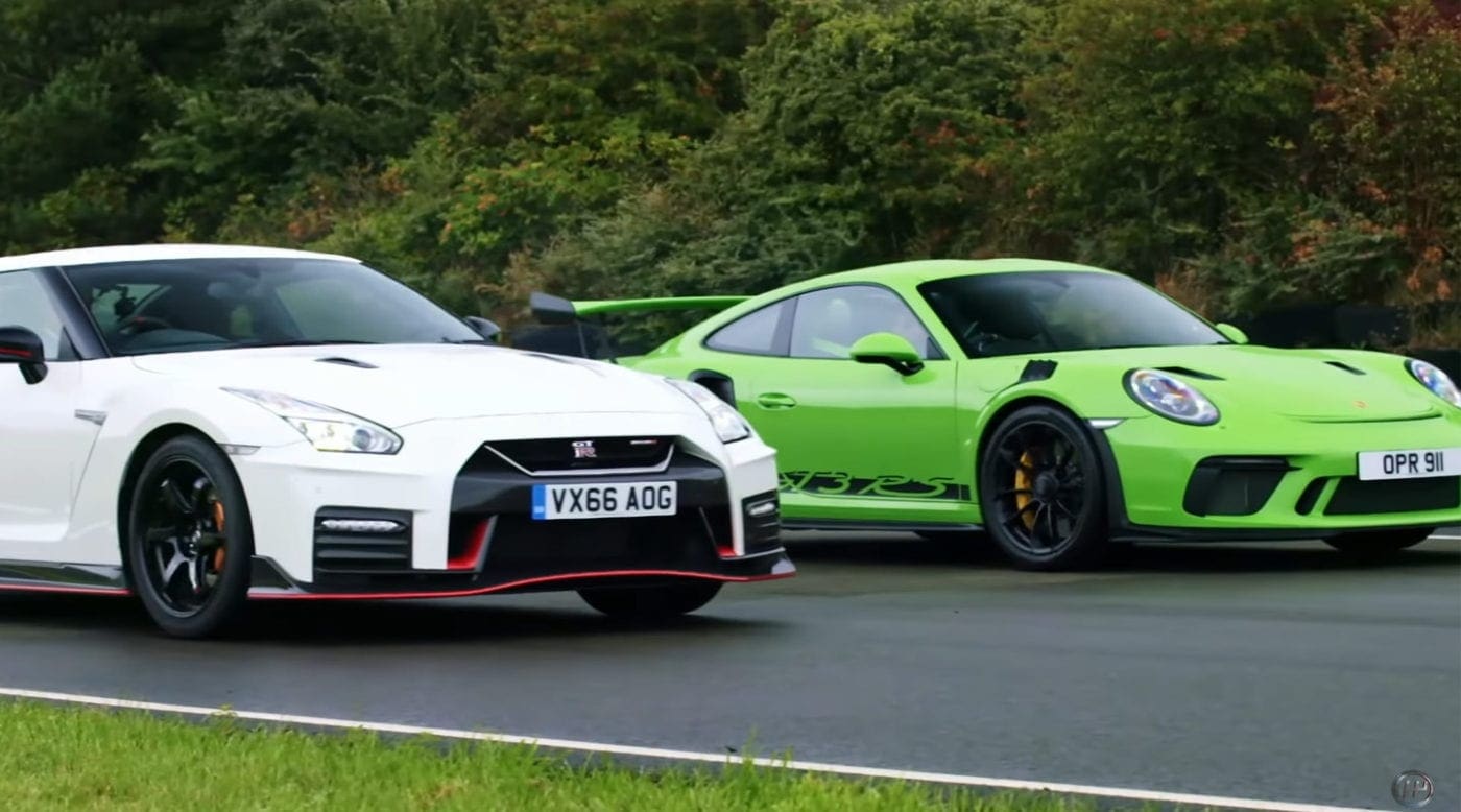 Nissan GT-R Nismo and Porsche 911 GT3 RS Compared in Race – duPont ...