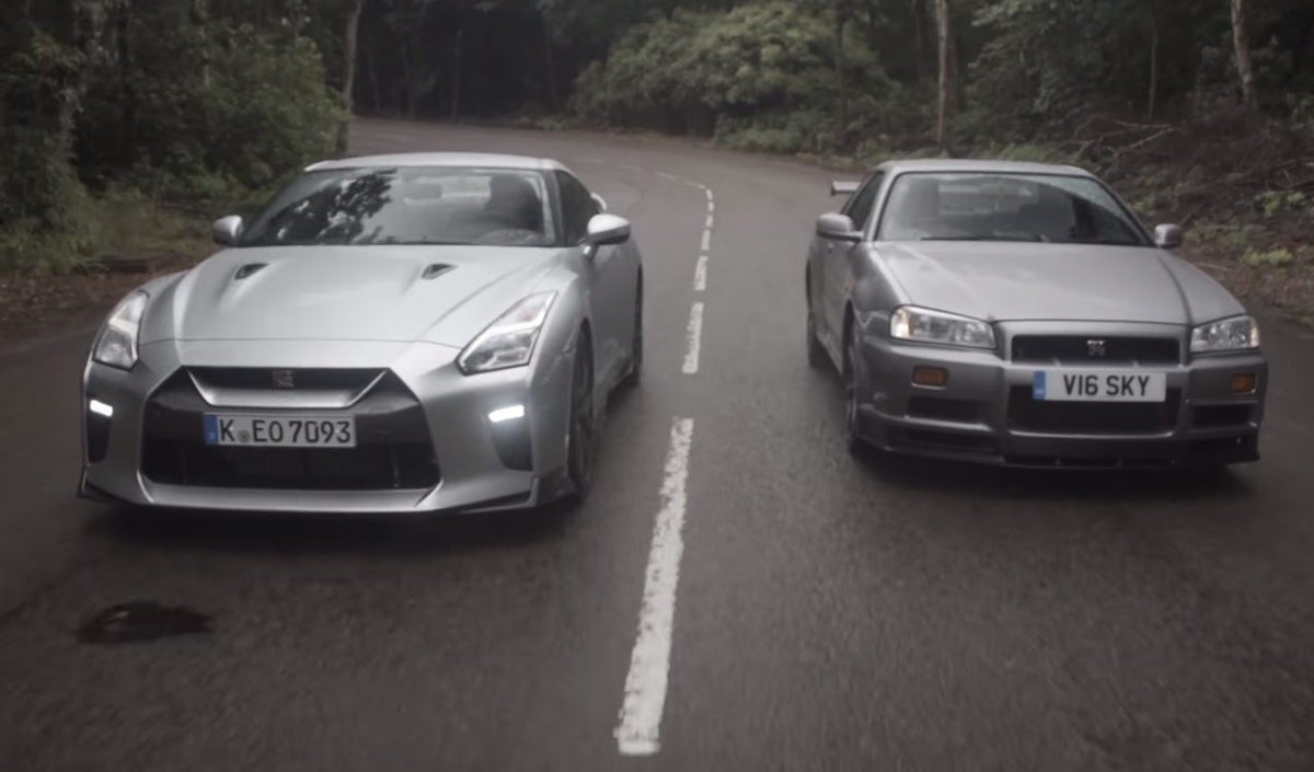 Old Meets New: Nissan Skyline GT-R R34 vs 2017 GT-R – duPont REGISTRY News