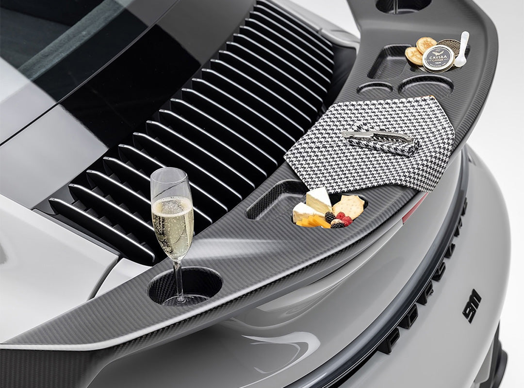 Gunther Werks' April Fools' Prank Turns Rear Wings Into Snack Trays