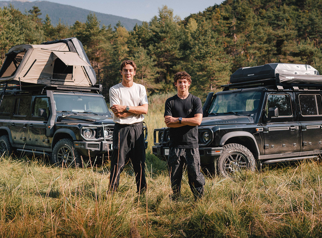 Watch George Russell and Kimi Antonelli Take the INEOS Grenadier Off-Road