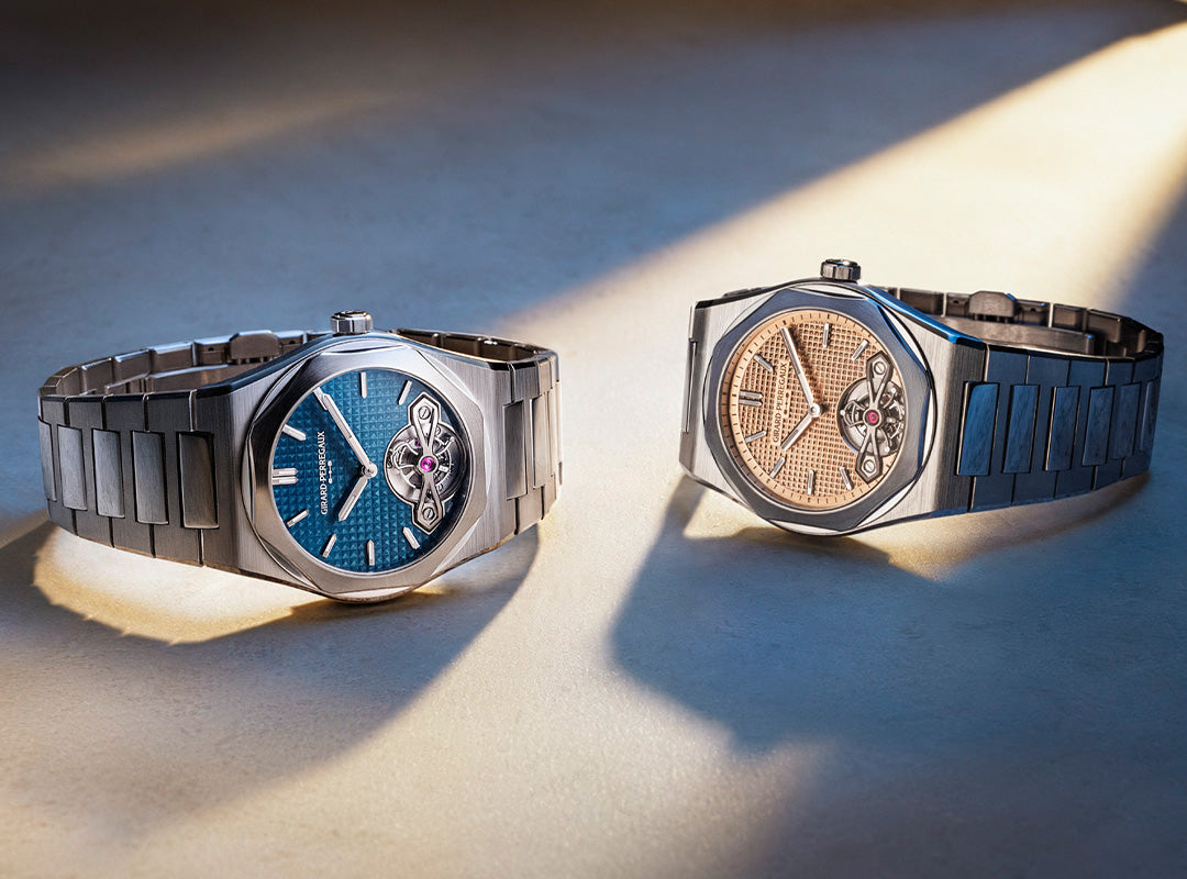Girard-Perregaux Debuts The New Laureato Fifty Tourbillon Collection