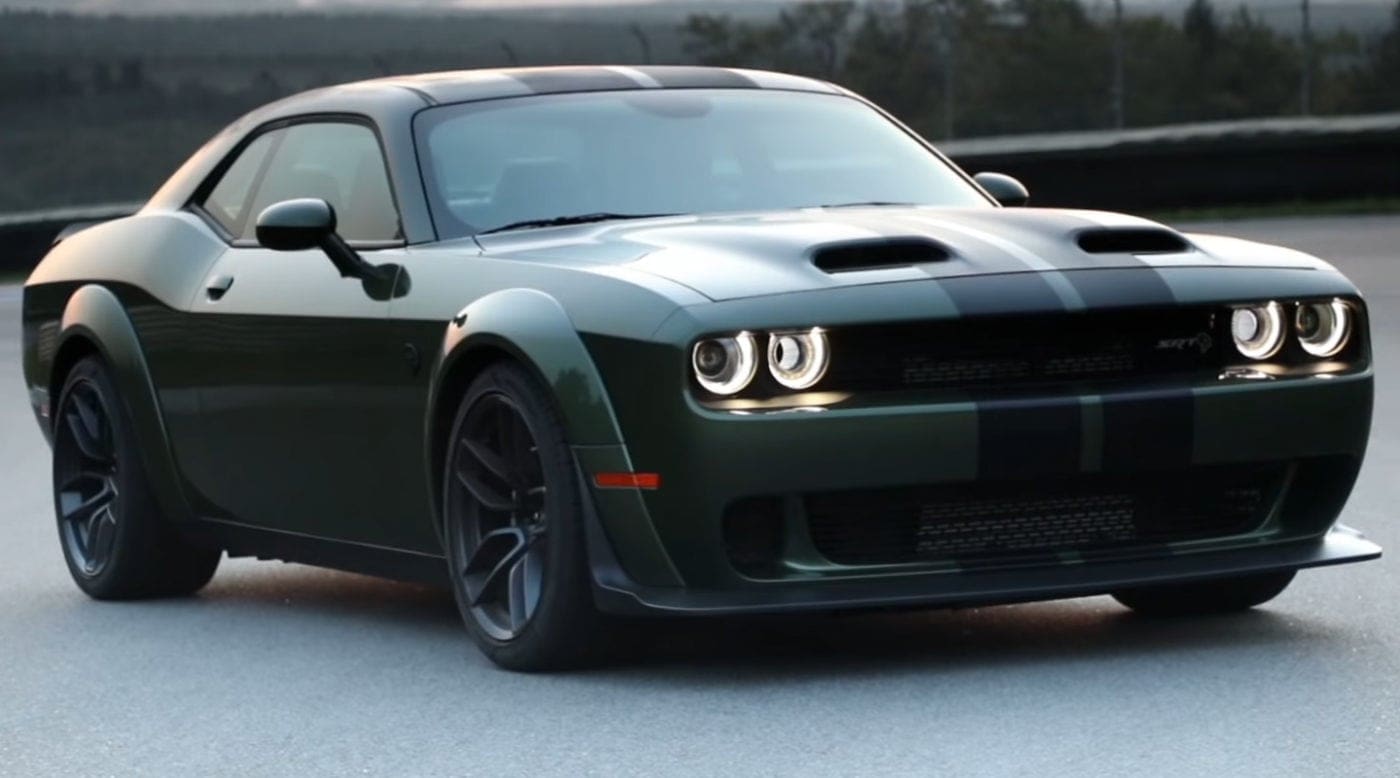 Green Hellcat Widebody Redeye