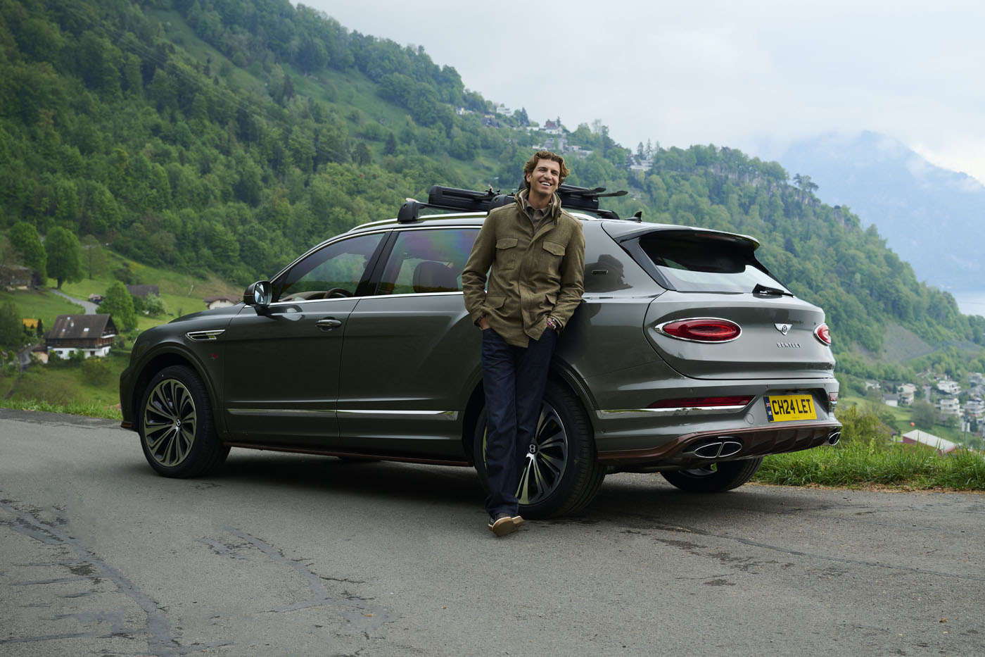 Bentley & The Gstaad Guy Unveil The New Bentayga EWB Chalet Edition