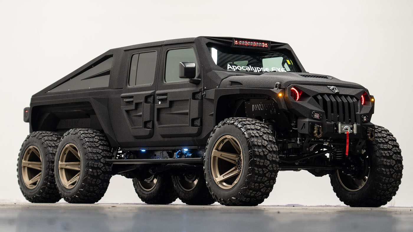 Apocalypse 6x6 Debuts Its New 7-Seater Hellfire Family Truck
