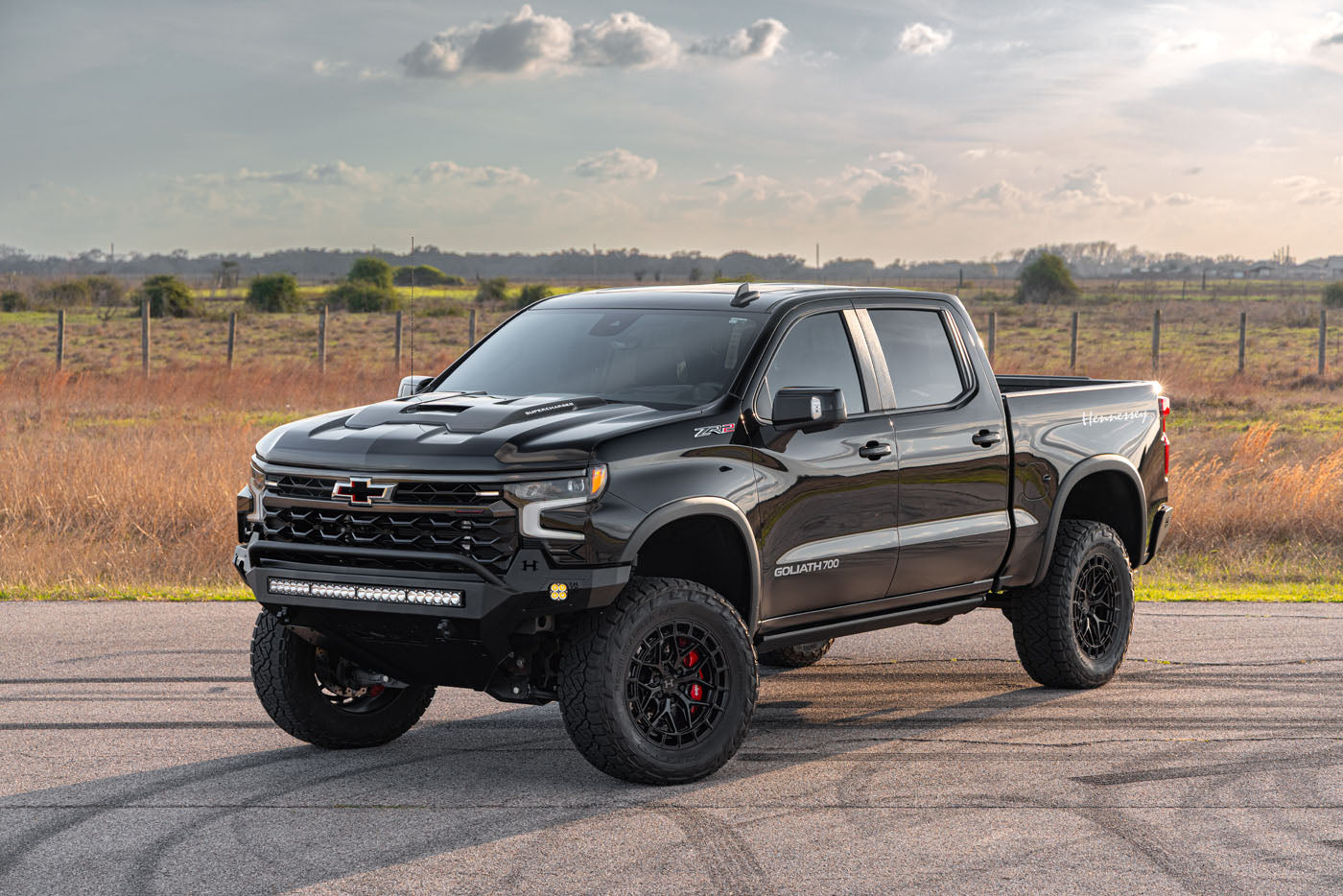 Hennessey Unveils New Supercharged “Goliath 700” Chevrolet Silverado ZR2