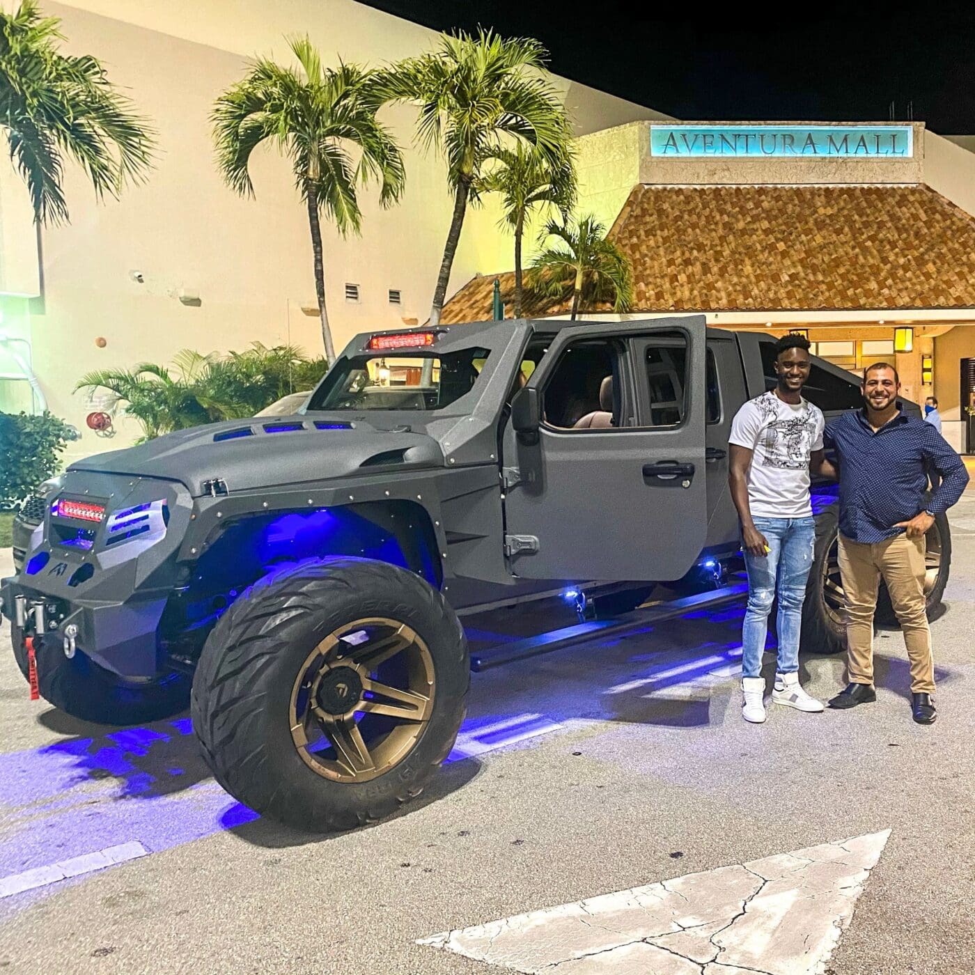 Yadier Álvarez Just Bought an Insane Apocalypse HellFire 6x6 Truck