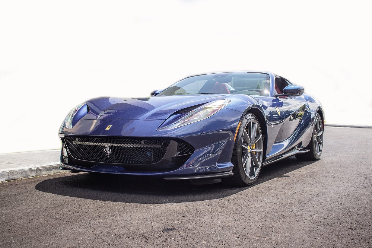 Ferrari Lake Forest Shows Off A Unique Verde Zeltweg 812 GTS Spec