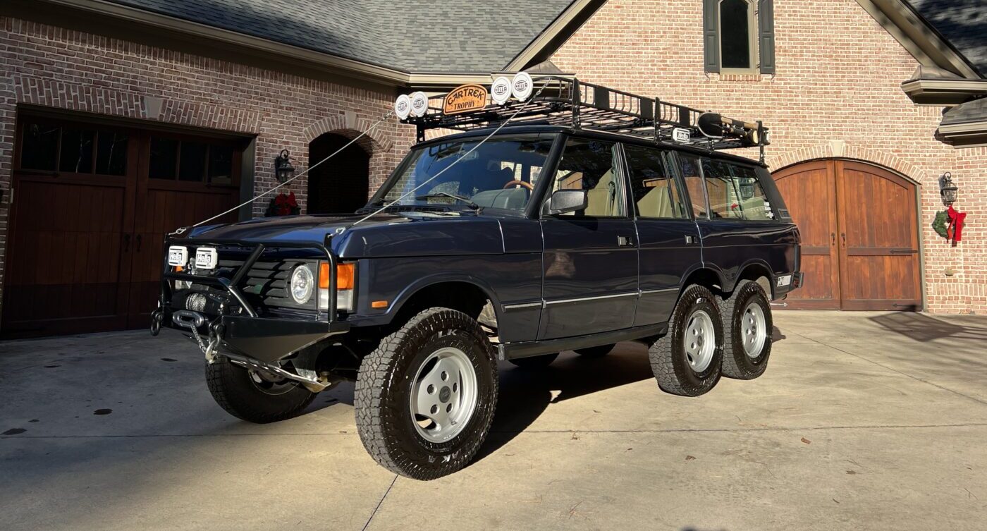 Ed Bolian's 6-Wheeled Land Rover Could Be Yours As It Heads To
