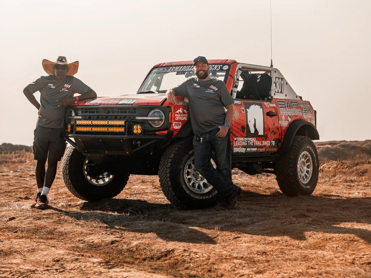 U.S. Army Pilot Builds Wrecked Bronco for The Baja 1000
