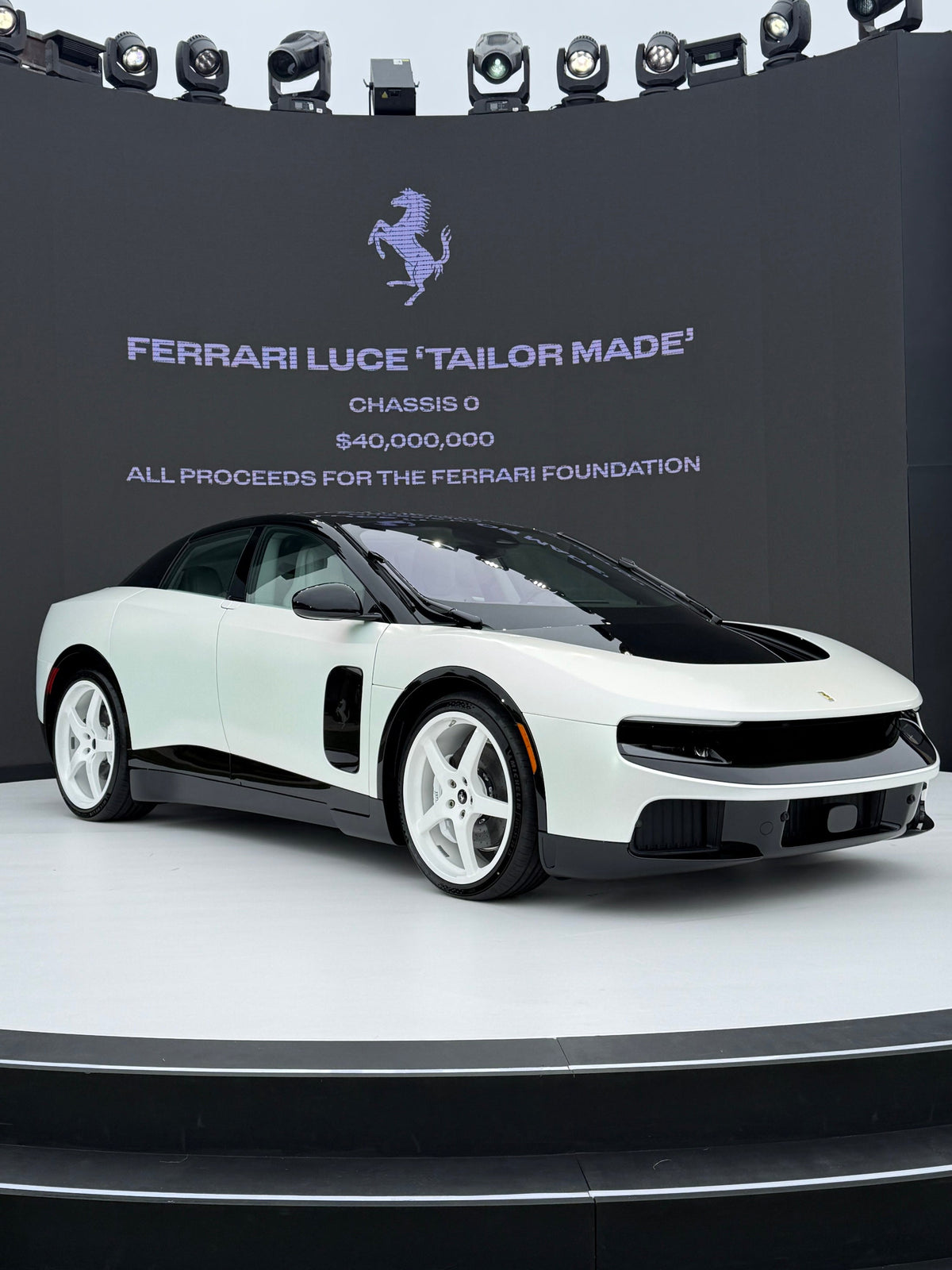 Revealed: The Billionaire Who Bought Ferrari Luce “Chassis 0” For $40 Million