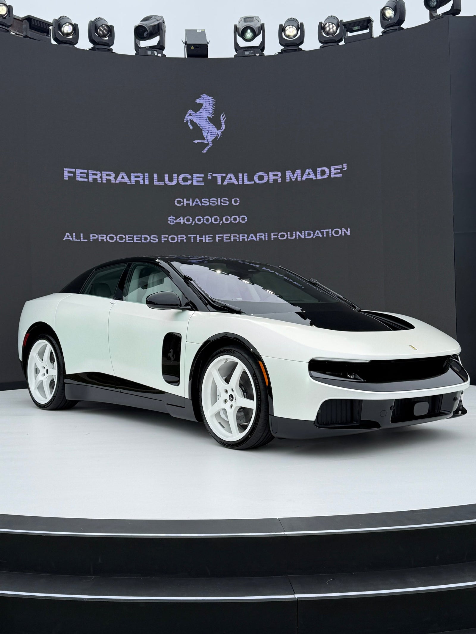 Revealed: The Billionaire Who Bought Ferrari Luce “Chassis 0” For $40 Million