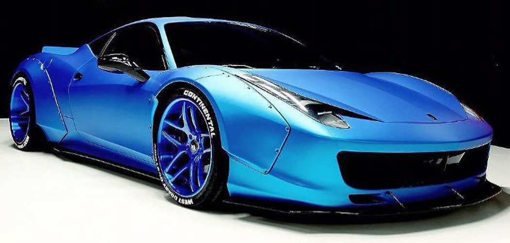 Justin Biebers Liberty Walk Ferrari 458-1