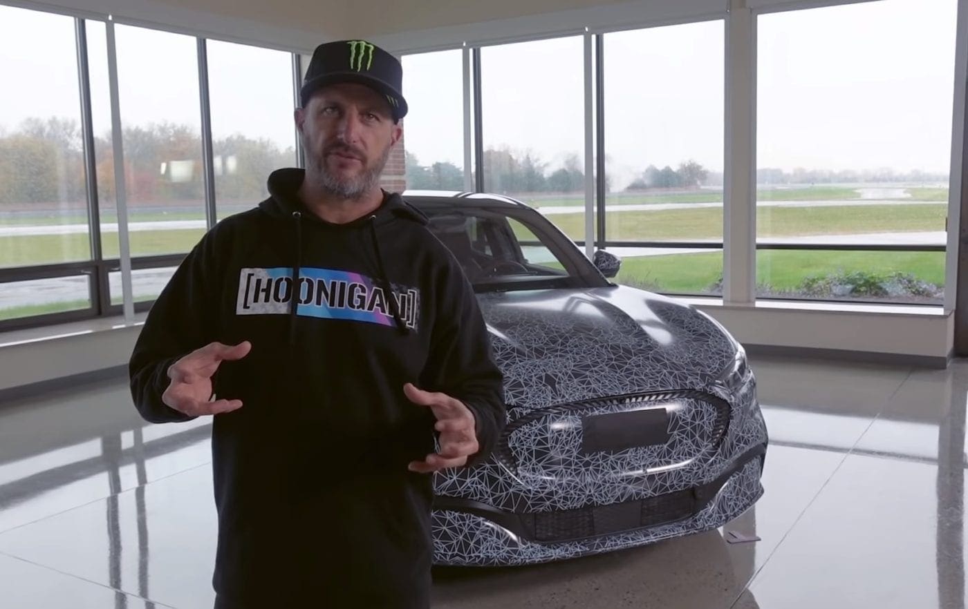 Ken Block Mach E