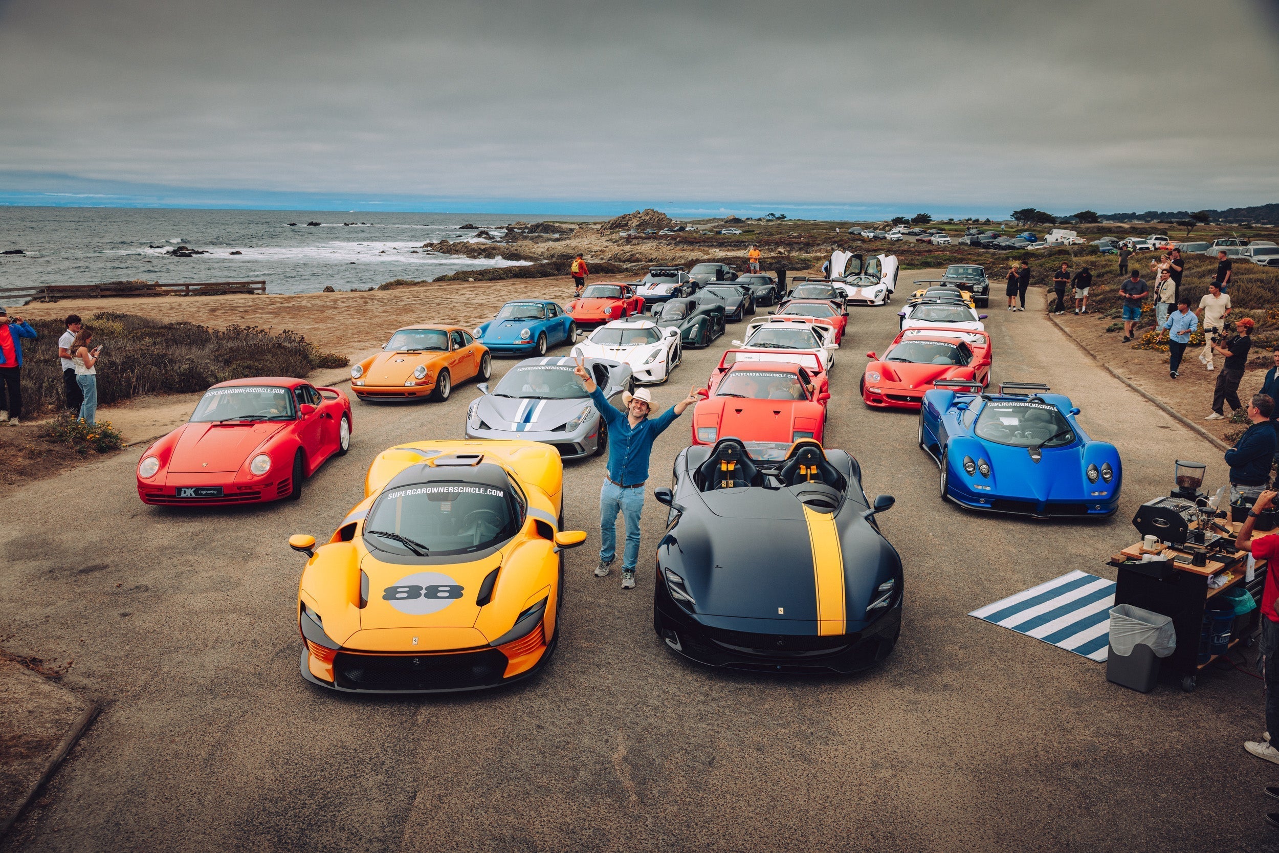 The Supercar Owners Circle Returns to Monterey for a Curated Coastal Drive