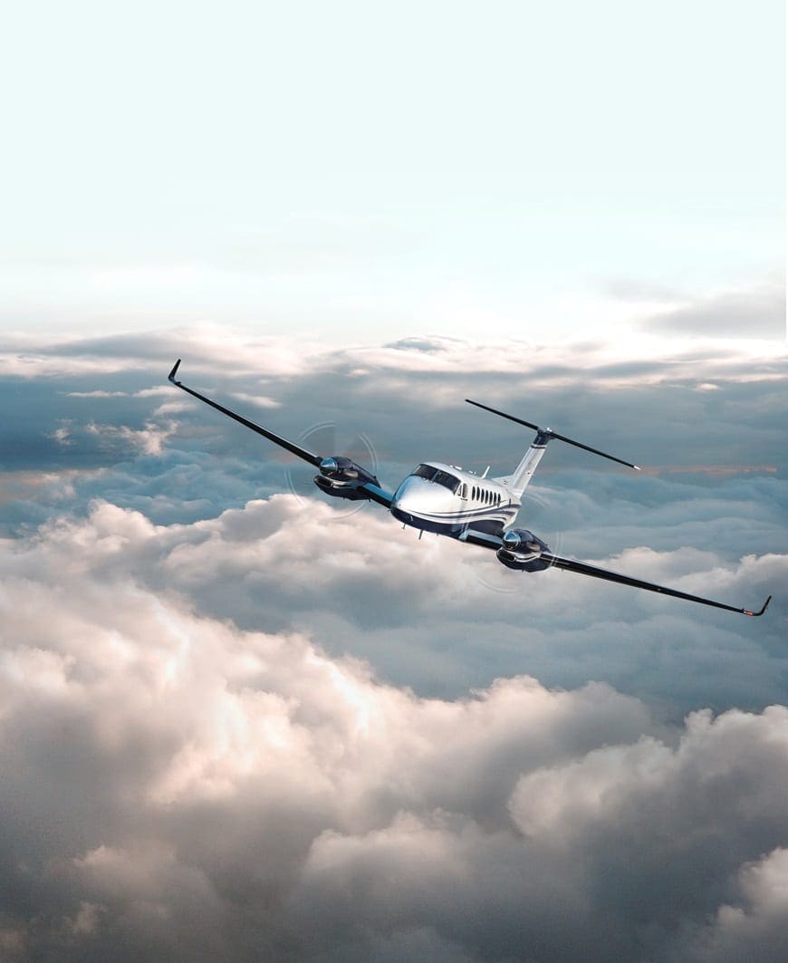 King-Air-aerial