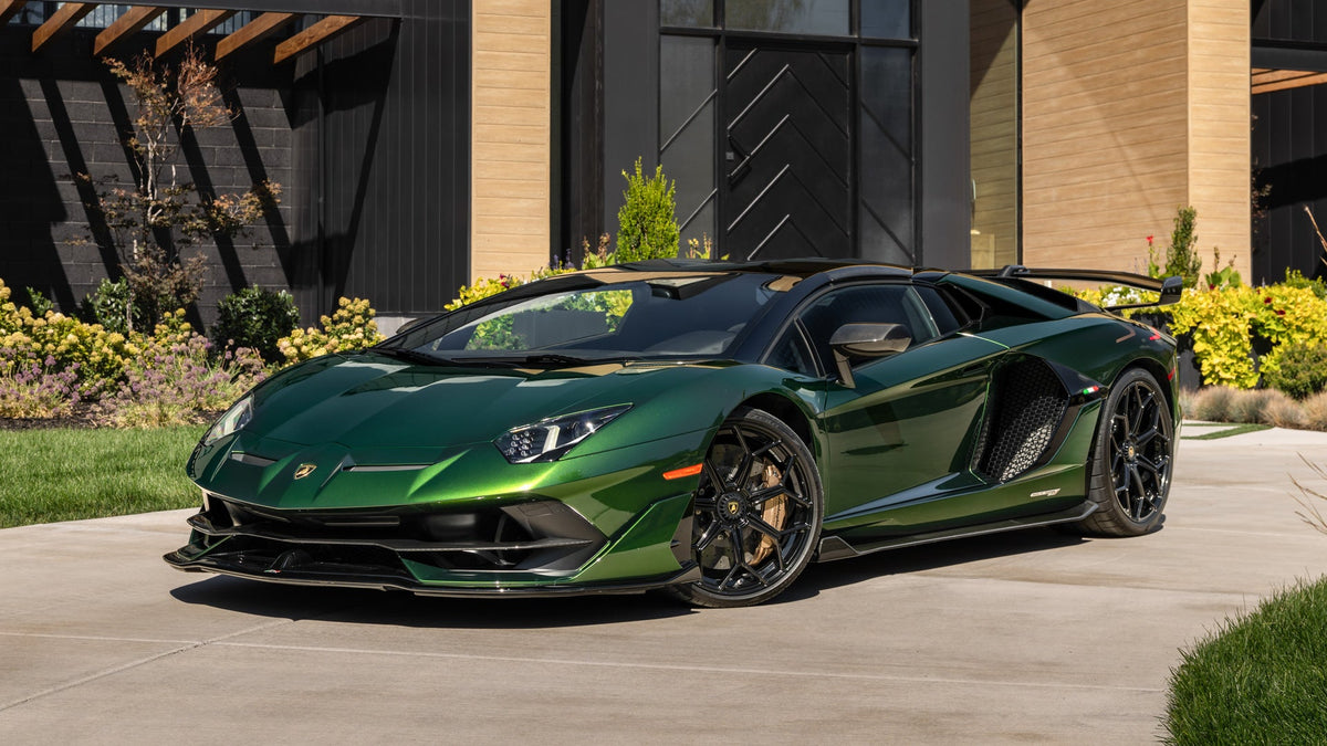 Broad Arrow Las Vegas Auction Preview: 2021 Lamborghini Aventador SVJ Roadster