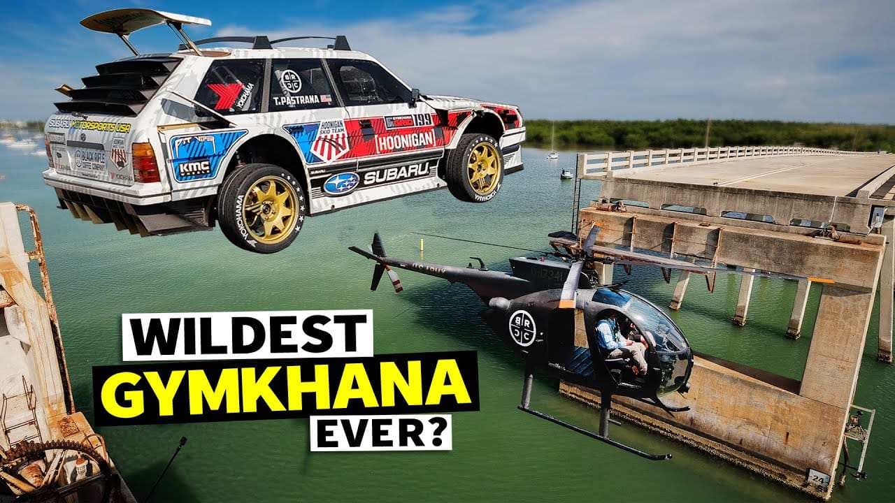 Watch Travis Pastrana Rip Through South Florida In An 862HP Subaru