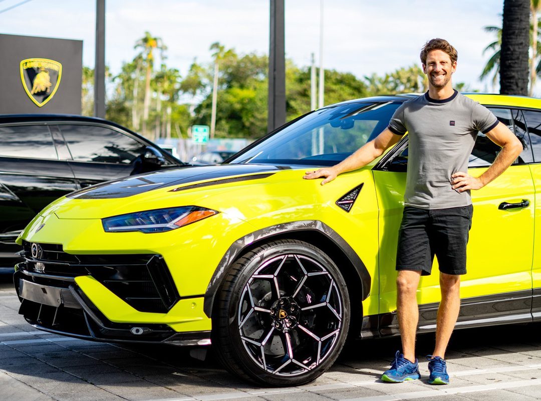 Lamborghini Miami Romain Grosjean