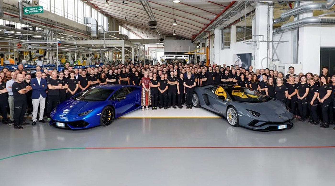 Lamborghini Record Porduction