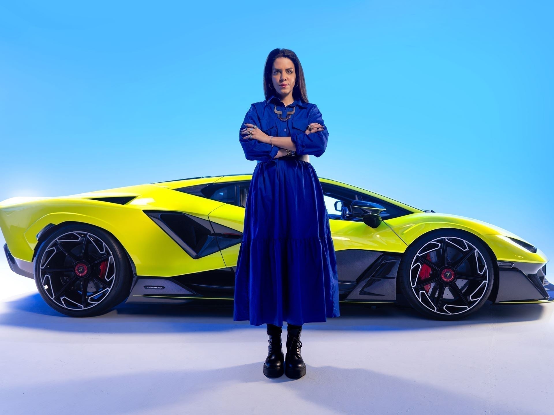 How Italian Designer Elena Salmistraro Interprets the Limited-Run Lamborghini Fenomeno