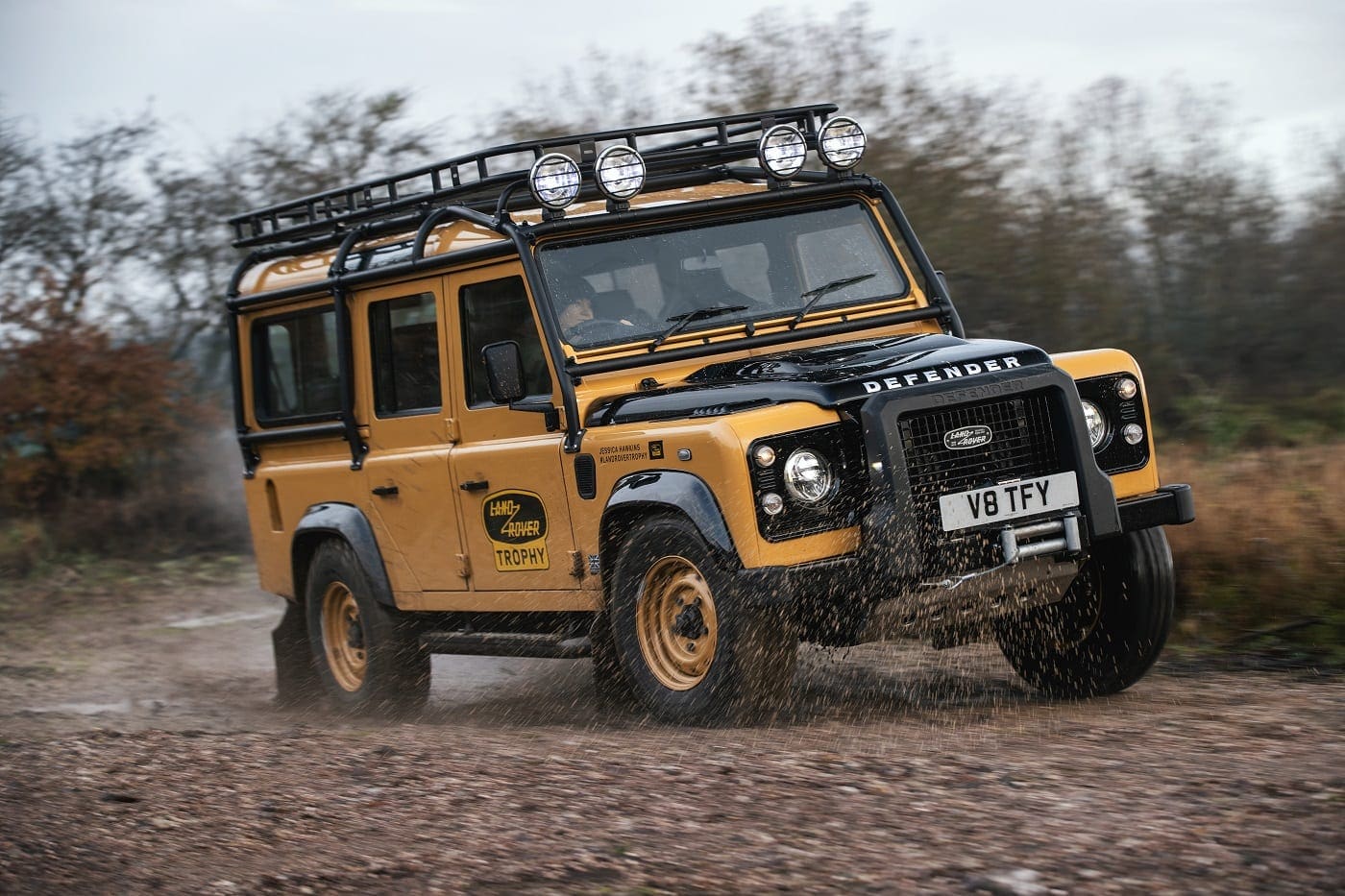 Land Rover Unveils Defender Works V8 Trophy Limited Edition – duPont ...