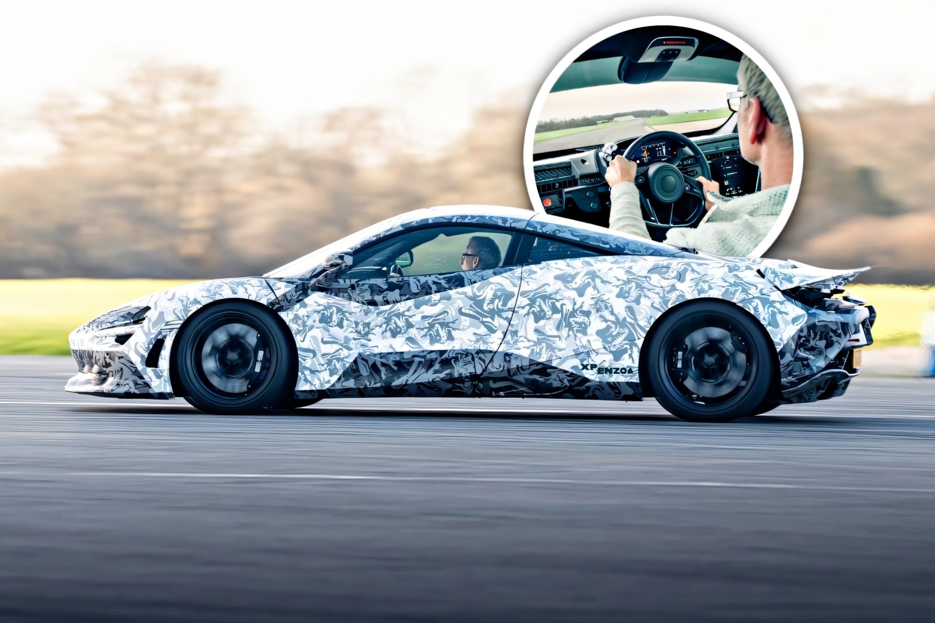 Lanzante 95-59 XP Prototype Hits The Track for First Customer Drive