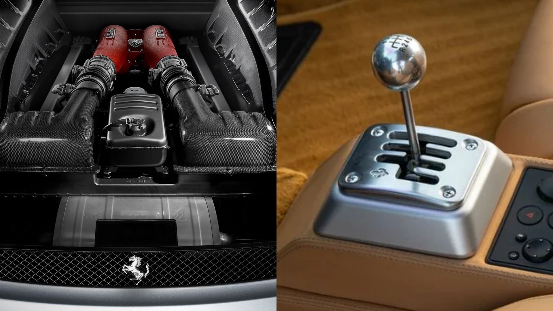 Last Mid-Engine Ferrari To Offer A Gated-Manual Transmission