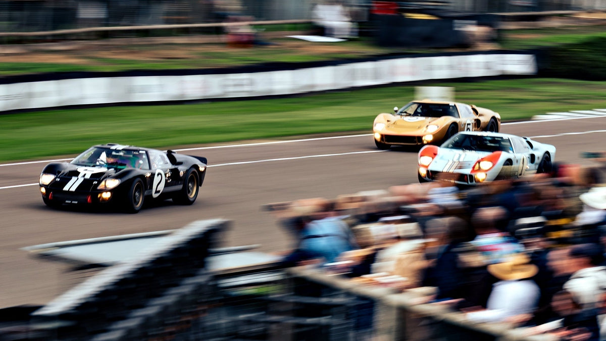 Ford's Famous 1966 GT40s Le Mans Podium Finish Recreated at 2026 Goodwood Revival