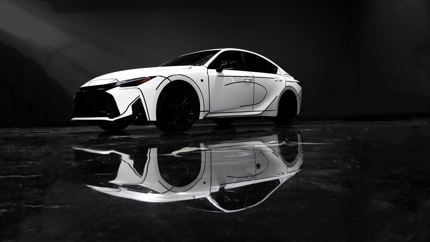 Lexus & Alex Alpert Unveil A New Custom IS 350 At Expo Chicago