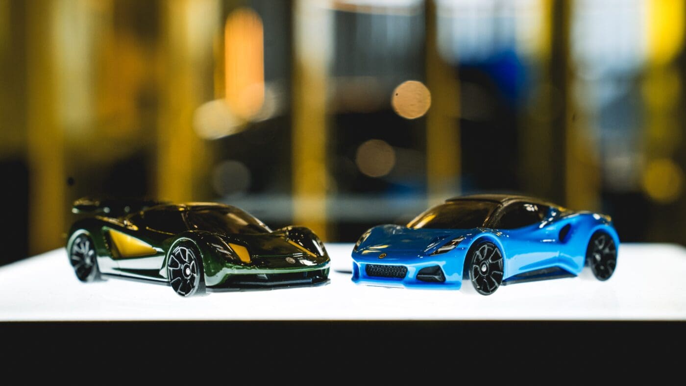 Lotus Emira and Evija Hot Wheels 1