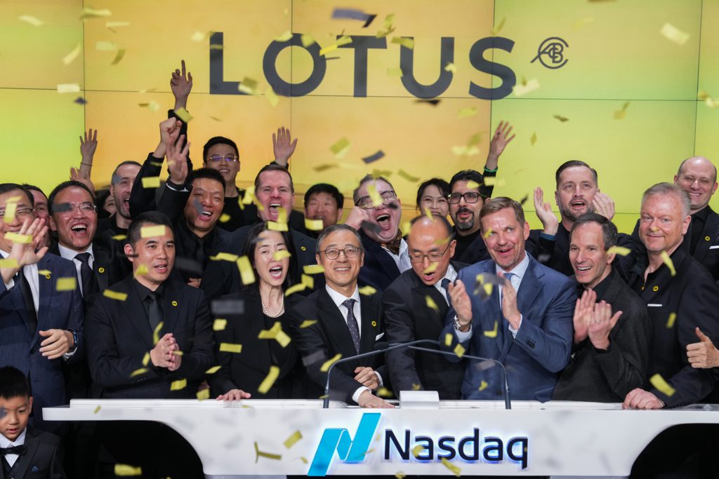 Lotus Technology Celebrates Public Listing On Nasdaq