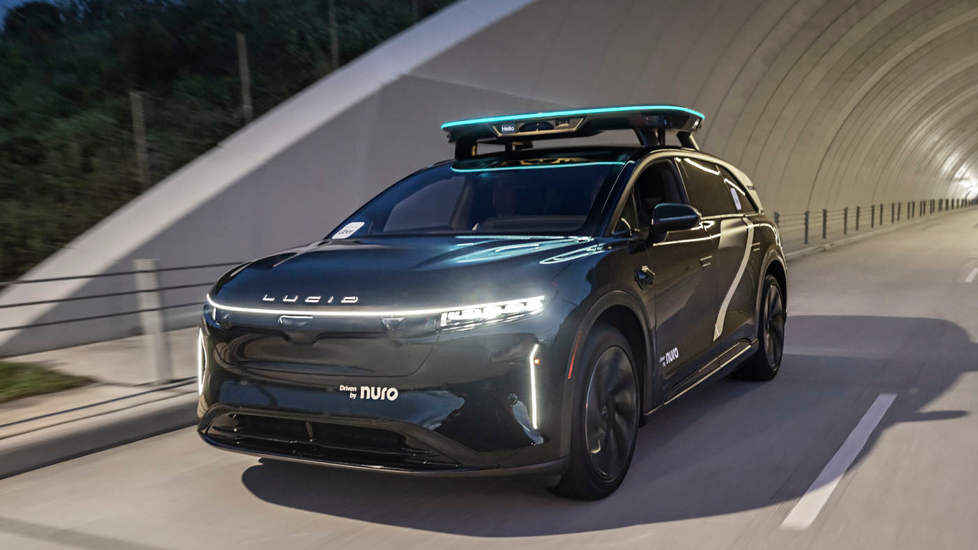Lucid To Bring Robotaxis With Uber & Nuro To Houston In 2027