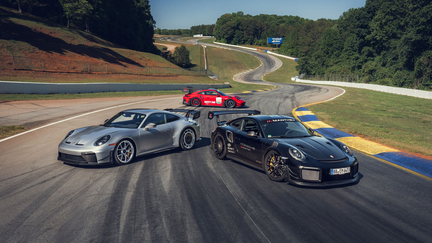 Porsche 911s With Manthey Performance Kits Set Records At Road Atlanta