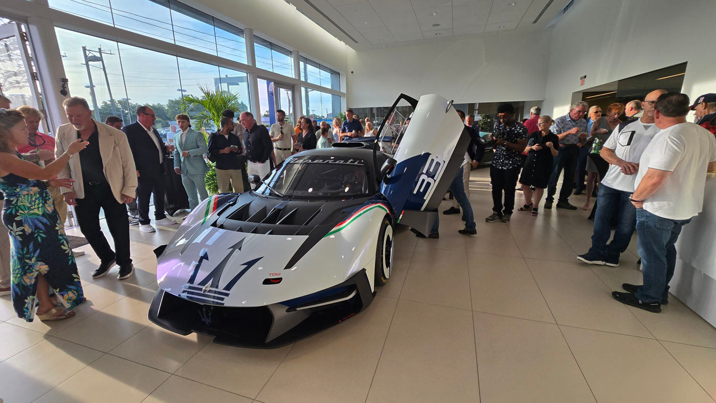 Maserati Delivers 1-of-62 Track-Only MCXtrema Supercar In Tampa, FL