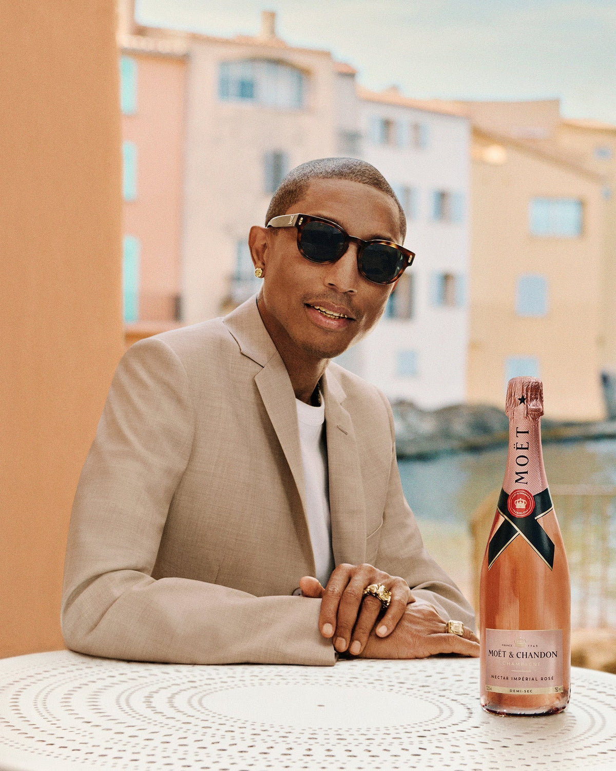 Pharrell Williams x Moët & Chandon Launch Exclusive Limited-Edition Collection