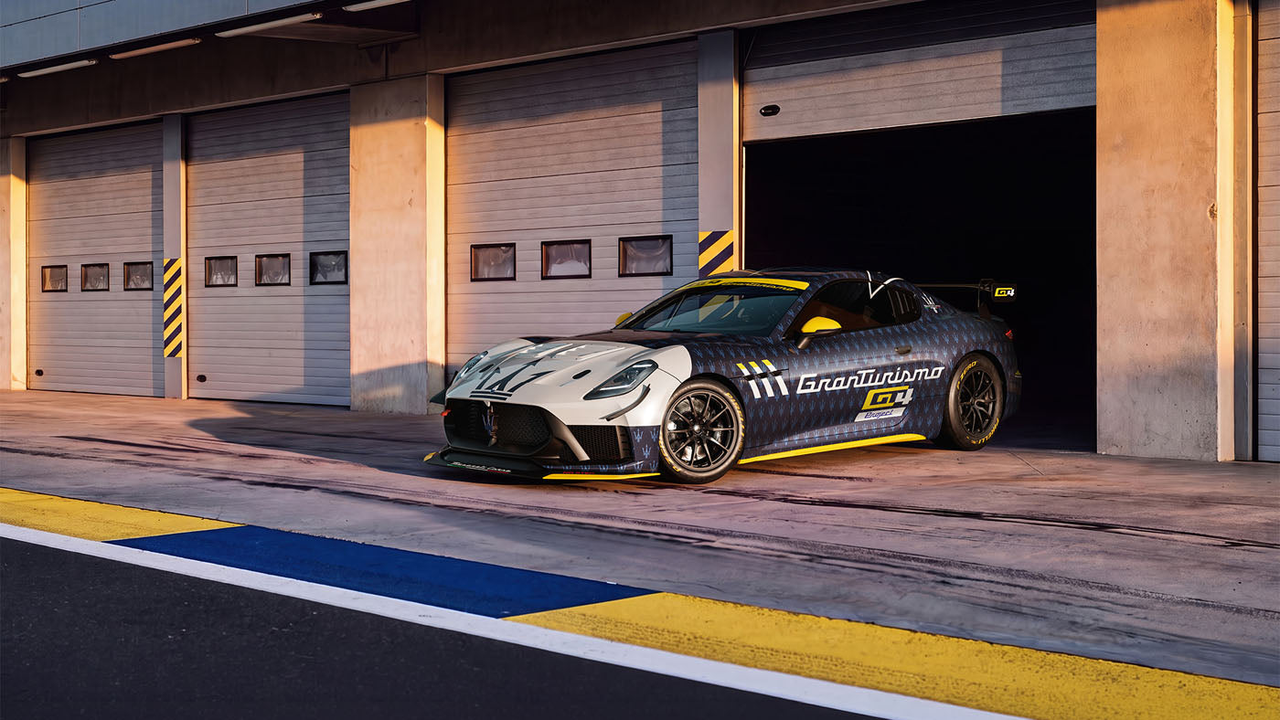Maserati Previews GranTurismo-Based Project GT4 At Goodwood