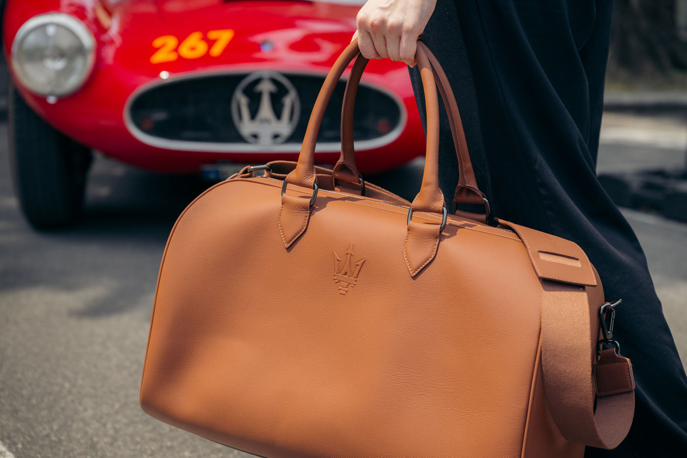 Maserati Collaborates With Poltrona Frau On A Limited-Edition Bag