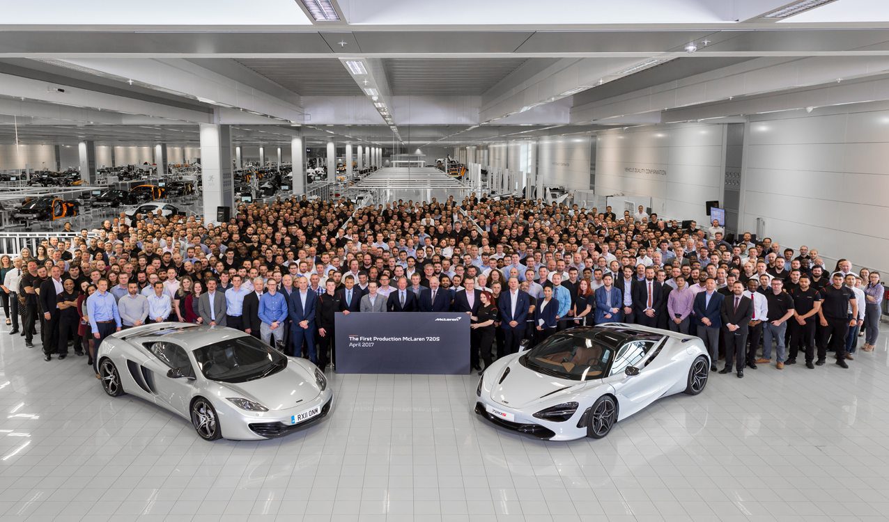 McLaren 720 Production