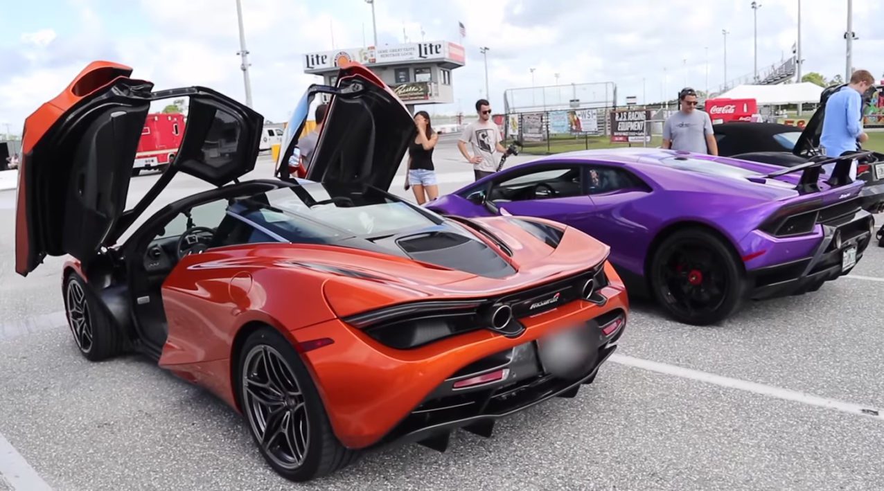 McLaren 720 vs Huracan Performante