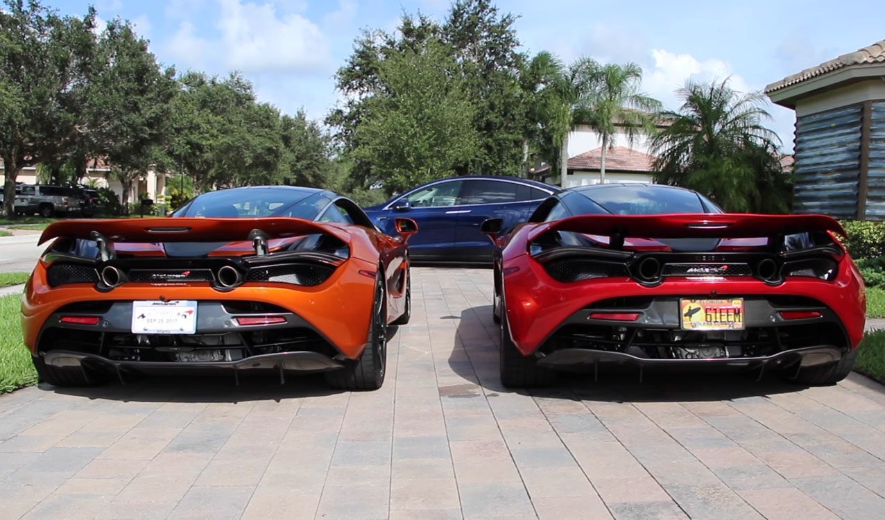 McLaren 720S Rev Battle